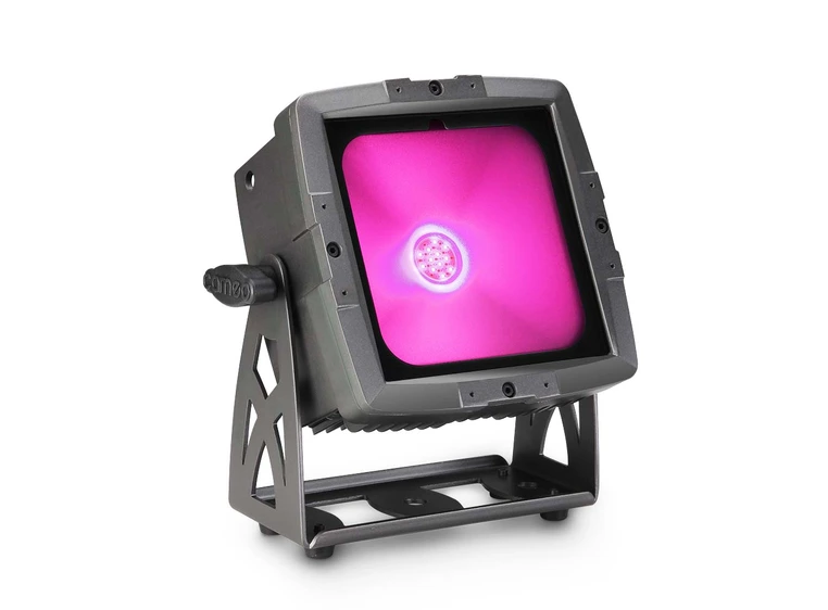 Cameo FLAT PRO FLOOD IP65 TRI Outdoor Flood Light with 60W Tri-Color COB LED 